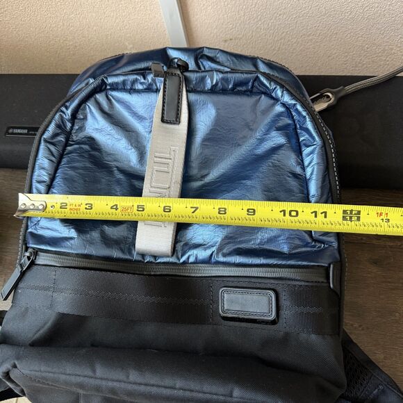 Tumi Tahoe Nottaway Iridescent Blue Backpack  MSRP $425